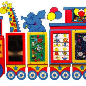 Circus Train Wall Panel Set