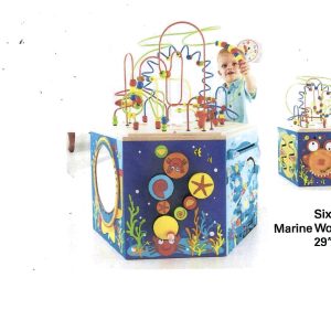 Six-sided Marine World Play Cube